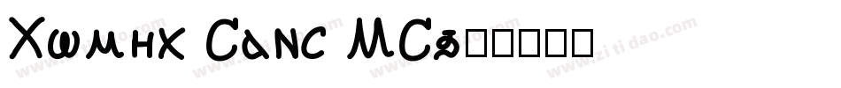Comic Sans MS字体转换